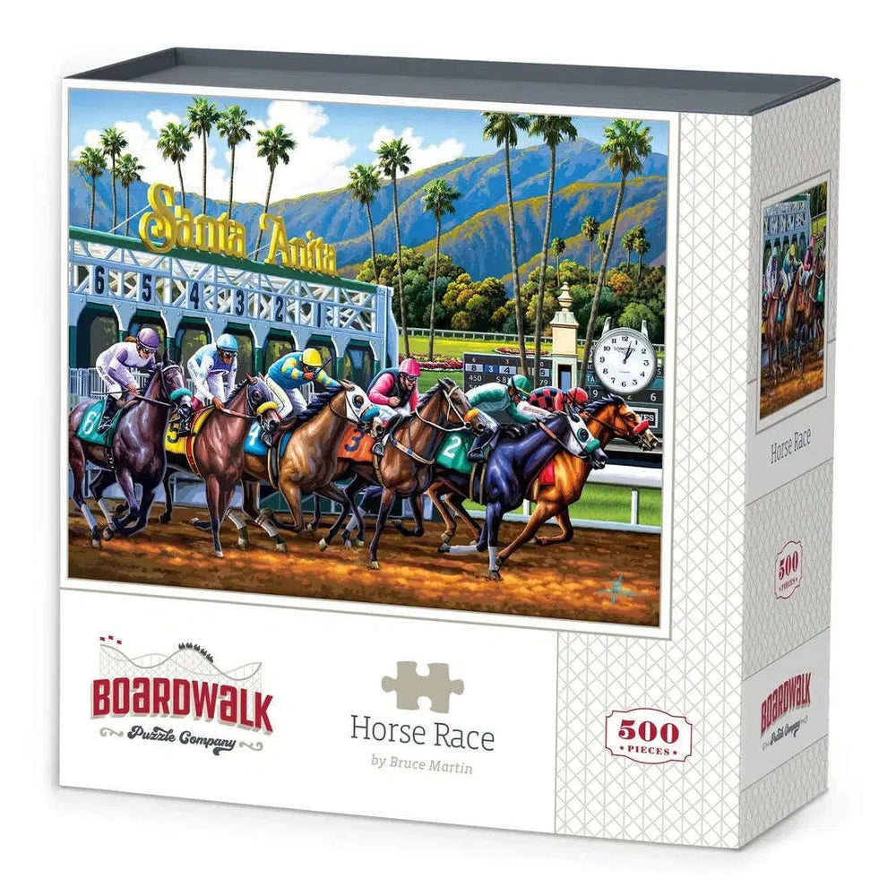 Horse Race 500 Piece Jigsaw Puzzle Boardwalk CLOUDANIMESTUDIO