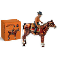 Horsin' Around 56 Piece Mini Jigsaw Puzzle Gibbs Smith CLOUDANIMESTUDIO