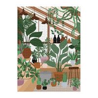 House of Plants 1000 Piece Jigsaw Puzzle Galison CLOUDANIMESTUDIO