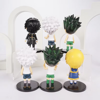 Hunter x Hunter 6 pcs Figurines, Gon Killua Kurapika Chrollo Anime Figures 4 in - CloudAnimeStudio