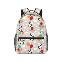 Playful Panda Print Backpacks