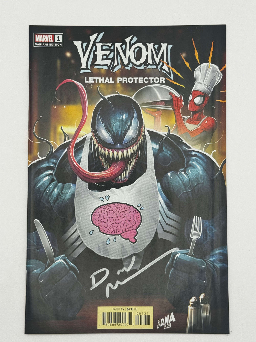 [Signed by David Nakayama] VENOM: LETHAL PROTECTOR 1 NAKAYAMA VARIANT[1:25] CLOUDANIMESTUDIO