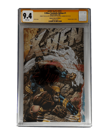 [TRIPLE SIGNED CGC YELLOW LABEL 4 PACK FOIL] X-Men 1991 #1 Facsimile Jim Lee | Claremont |  Williams Cover Var [Set #1] CLOUDANIMESTUDIO