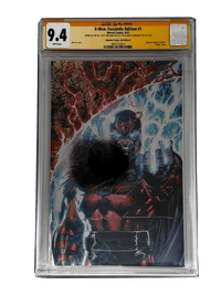 [TRIPLE SIGNED CGC YELLOW LABEL 4 PACK FOIL] X-Men 1991 #1 Facsimile Jim Lee | Claremont |  Williams Cover Var [Set #1] CLOUDANIMESTUDIO