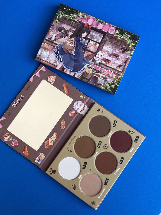 Bakery Contour Palette 6 Shade Highlight And Contour Kit For Sculpted Glow CLOUDANIMESTUDIO
