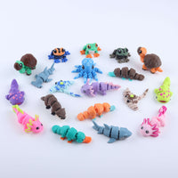 Mini Water Animal Fidget Toy Pack (20 items) CLOUDANIMESTUDIO