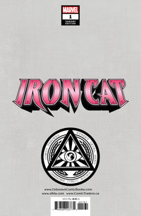 Iron Cat #1 Unknown Comics R1C0 Exclusive Virgin Var (06/29/2022) CLOUDANIMESTUDIO
