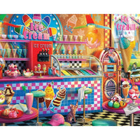Ice Cream Shop 1000 Piece Jigsaw Puzzle Springbok CLOUDANIMESTUDIO