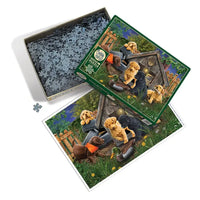 In the Doghouse 1000 Piece Jigsaw Puzzle Cobble Hill