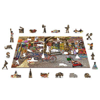 In the Toyshop 400 Piece Wood Jigsaw Puzzle Wooden City CLOUDANIMESTUDIO