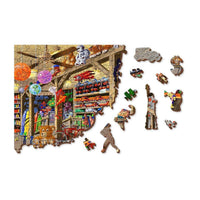 In the Toyshop 400 Piece Wood Jigsaw Puzzle Wooden City CLOUDANIMESTUDIO