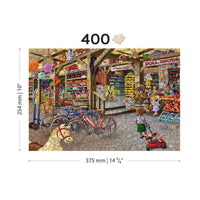 In the Toyshop 400 Piece Wood Jigsaw Puzzle Wooden City CLOUDANIMESTUDIO