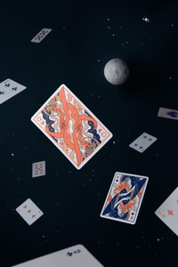 Lady Moon Playing Cards CLOUDANIMESTUDIO