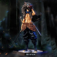 Inosuke Hashibira Action Figure, Demon Slayer Kimetsu No Yaiba Anime Figurines Statues - CloudAnimeStudio