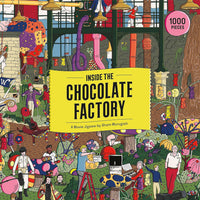 Inside the Chocolate Factory 1000 Piece Jigsaw Puzzle Laurence King CLOUDANIMESTUDIO