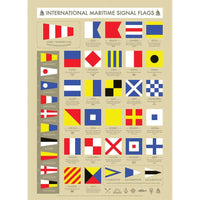 International Maritime Signal Flags 1000 Piece Jigsaw Puzzle Cobble Hill CLOUDANIMESTUDIO