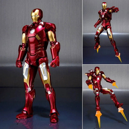 Iron Man Figure, Marvel The Avengers Model Collectible Figurine, Kids Gifts 6 in - CloudAnimeStudio