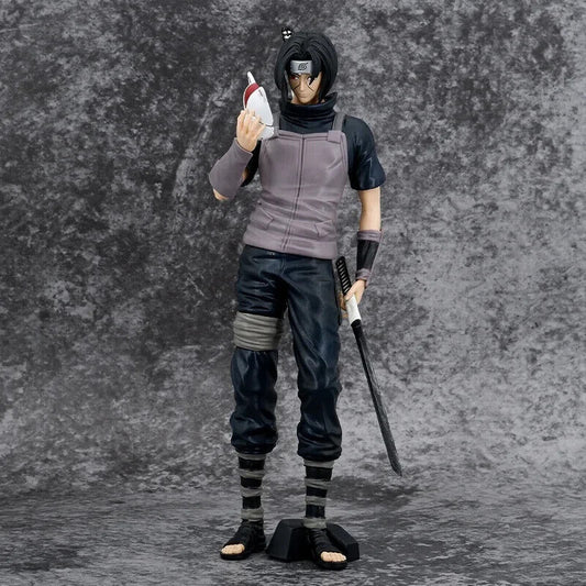 Itachi Uchiha Anime Figure, Mangekyo Sharingan Naruto Shippuden Figurine, 11 in - CloudAnimeStudio