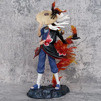 Itachi Uchiha Figure, Akatsuki Crows Red and Black Flames Amaterasu Figurines - CloudAnimeStudio