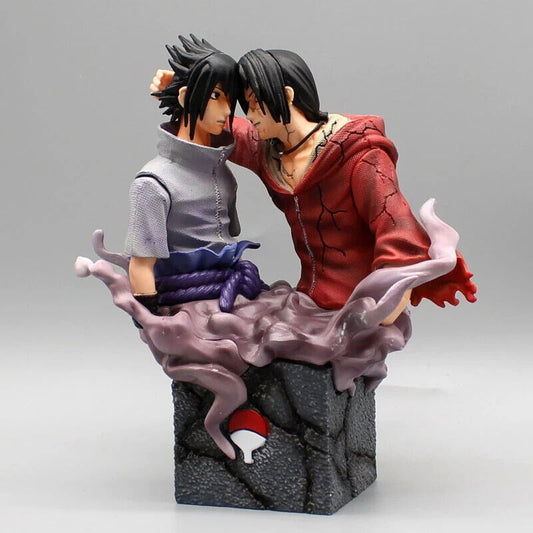 Itachi x Sasuke Uchiha Figure, Fated Battle Between Brothers Iconic Death - CloudAnimeStudio