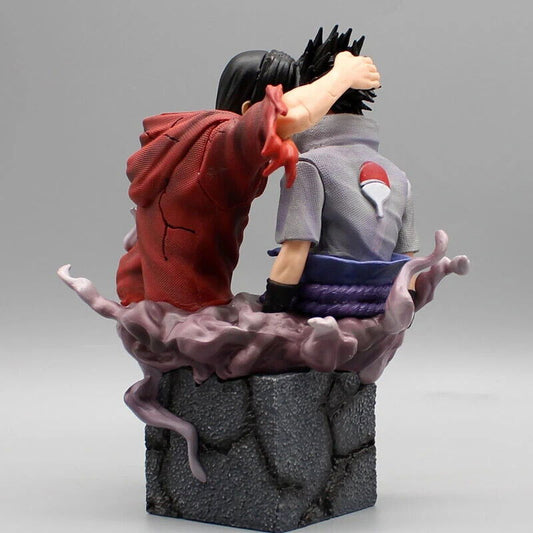 Itachi x Sasuke Uchiha Figure, Fated Battle Between Brothers Iconic Death - CloudAnimeStudio