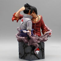 Itachi x Sasuke Uchiha Figure, Fated Battle Between Brothers Iconic Death - CloudAnimeStudio