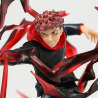 Itadori Yuji Anime Figurine, Jujutsu Kaisen PVC Figure JJK Statue Collectible Gifts for Friends and Family 19cm/7.5in - CloudAnimeStudio
