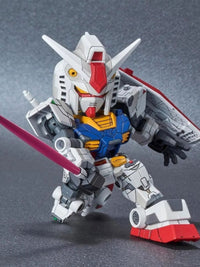 JMS SDCS RX-78F00 Gundam Assembly Model Kit, Mobile Suit Gundam Anime Action Figures Movable Joints Collectible Robot Mecha Kits - CloudAnimeStudio