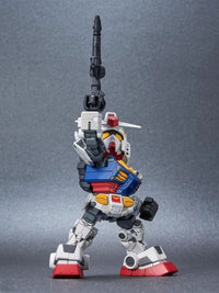JMS SDCS RX-78F00 Gundam Assembly Model Kit, Mobile Suit Gundam Anime Action Figures Movable Joints Collectible Robot Mecha Kits - CloudAnimeStudio