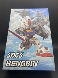 JMS SDCS RX-78F00 Gundam Assembly Model Kit, Mobile Suit Gundam Anime Action Figures Movable Joints Collectible Robot Mecha Kits - CloudAnimeStudio