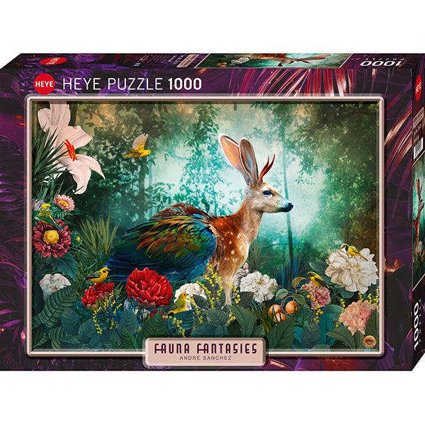 Jackalope Fauna Fantasies 1000 Piece Jigsaw Puzzle Heye CLOUDANIMESTUDIO
