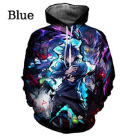Jujutsu Kaisen Anime Pattern Men's Hoodie, Sweatshirt Men's Hoodie Fashion Pullover New Men's Clothing - CloudAnimeStudio
