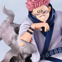 Jujutsu Kaisen Ryomen Sukuna Anime Action Figure, JJK Sukuna Throne Collectible Statue 40 cm - CloudAnimeStudio