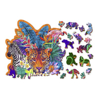 Jungle 155 Piece Wood Jigsaw Puzzle Wooden City