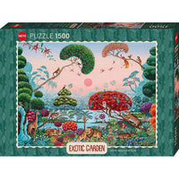 Jungle Paradise Exotic Garden 1500 Piece Jigsaw Puzzle Heye CLOUDANIMESTUDIO