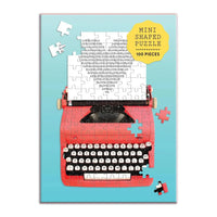 Just My Type 100 Piece Mini Shaped Jigsaw Puzzle Galison