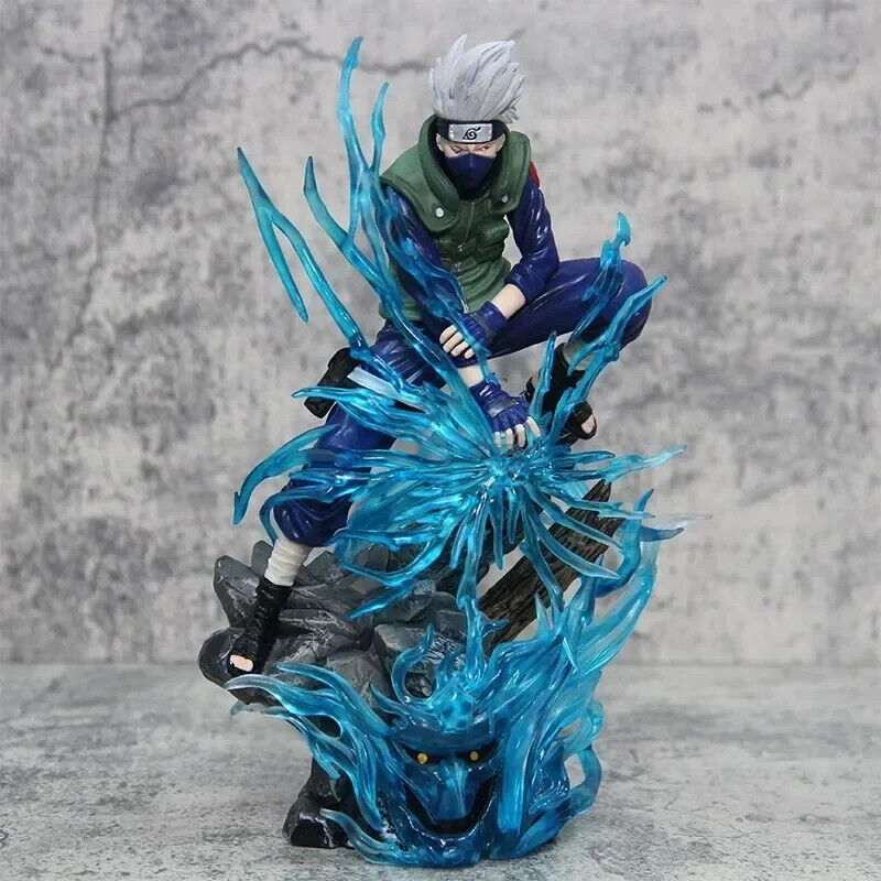 Kakashi Hatake Figure, Raikiri Susanoo Lightning Blade Cutter Naruto Figurines - CloudAnimeStudio