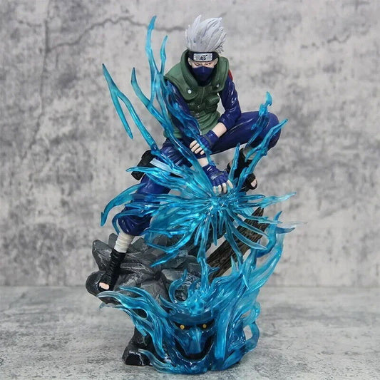 Kakashi Hatake Figure, Raikiri Susanoo Lightning Blade Cutter Naruto Figurines - CloudAnimeStudio