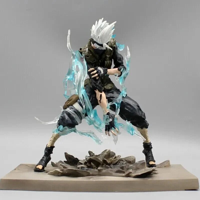Kakashi Hatake Of The Sharingan Figure, Raikiri Lightning Blade Cutter Anime Figurines - CloudAnimeStudio