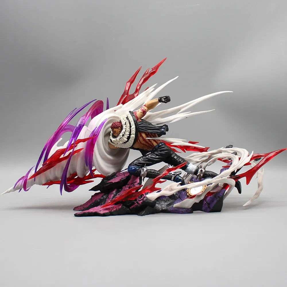 Katakuri Anime Action Figure, One Piece Charlotte Pirates Figurines 22 cm - CloudAnimeStudio