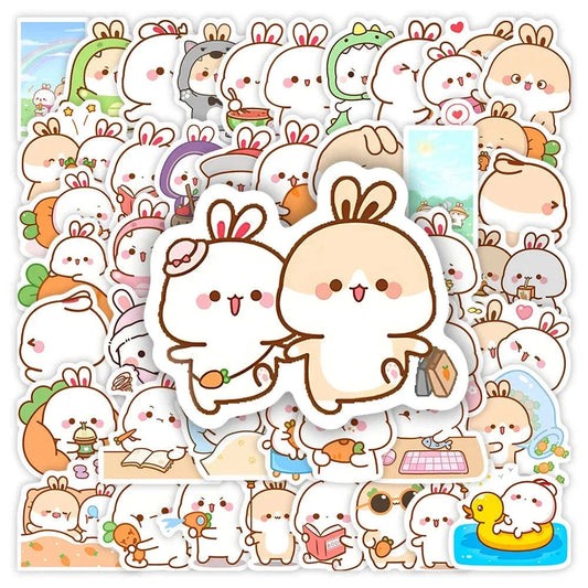Kawaii Bunny Sticker Pack CLOUDANIMESTUDIO