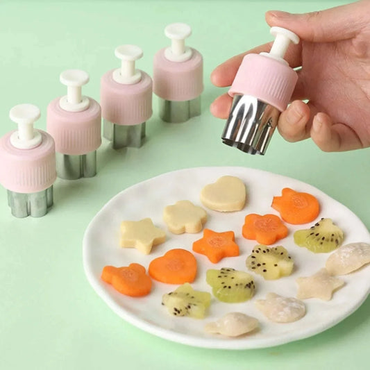 Kawaii Shapes Food Cutting Dies CLOUDANIMESTUDIO