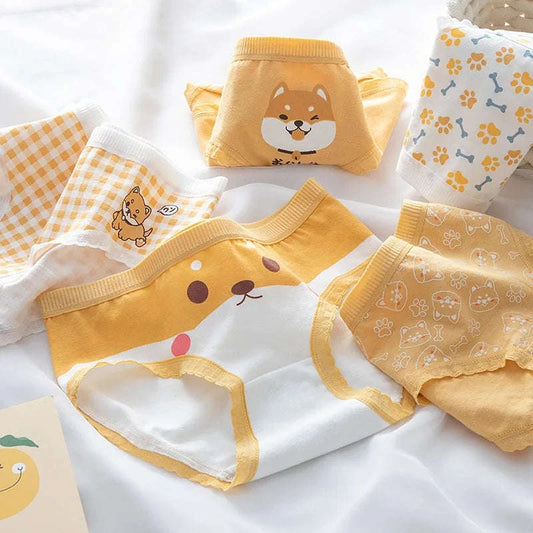 Kawaii Shiba Inu Panties Set CLOUDANIMESTUDIO