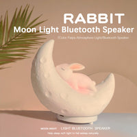 Moon Bunny Night Light Speaker