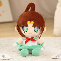 Kawaii Sailor Moon Plush Toy, Moon Cat Moon Hare Cute Girl Heart Filled Anime Doll Bedroom Decoration 25CM - CloudAnimeStudio