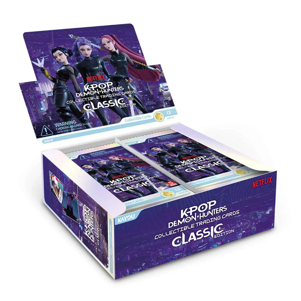 Kayou K-Pop Demon Hunters: Collectible Cards: Classic Edition 001 Booster Box CLOUDANIMESTUDIO