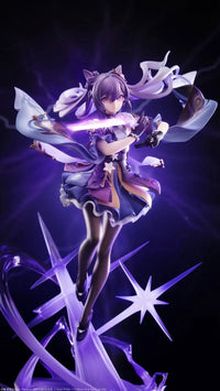 Keqing Figure, Sexy Kawaii Cute Genshin Impact Figurine, Anime Gifts 10 in - CloudAnimeStudio