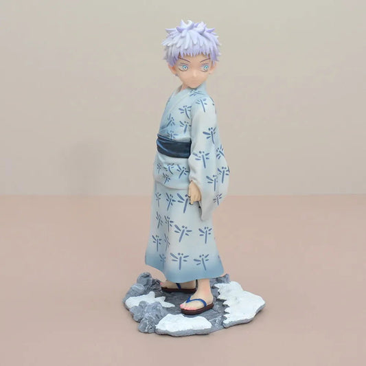 Kid Satoru Gojo Anime Figure, Jujutsu Kaisen Childhood Figurines 18 cm - CloudAnimeStudio