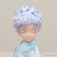 Kid Satoru Gojo Anime Figure, Jujutsu Kaisen Childhood Figurines 18 cm - CloudAnimeStudio