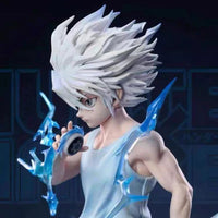 Killua Zoldyck Anime Figure, Lightning Thunder Godspeed Hunter X Hunter HxH Manga Action Figure PVC 23 cm - CloudAnimeStudio